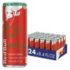 Red Bull Energy Drink, Watermelon, 8.4 fl oz (24Count), Red Edition